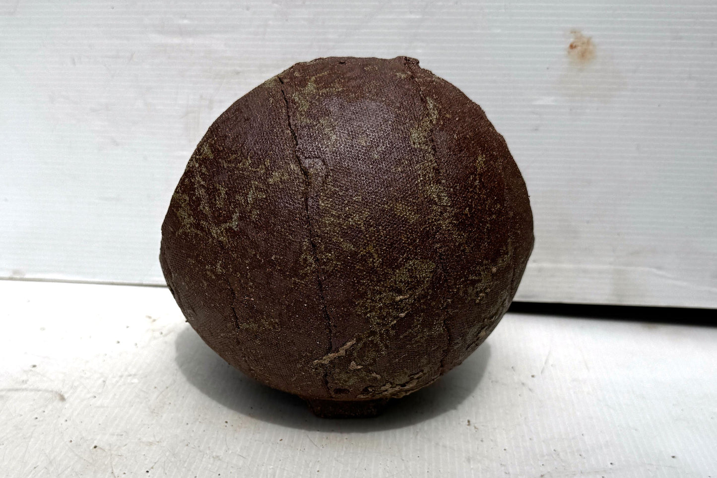 Moon 17.5cm Brown Stoneware Bonsai Pot