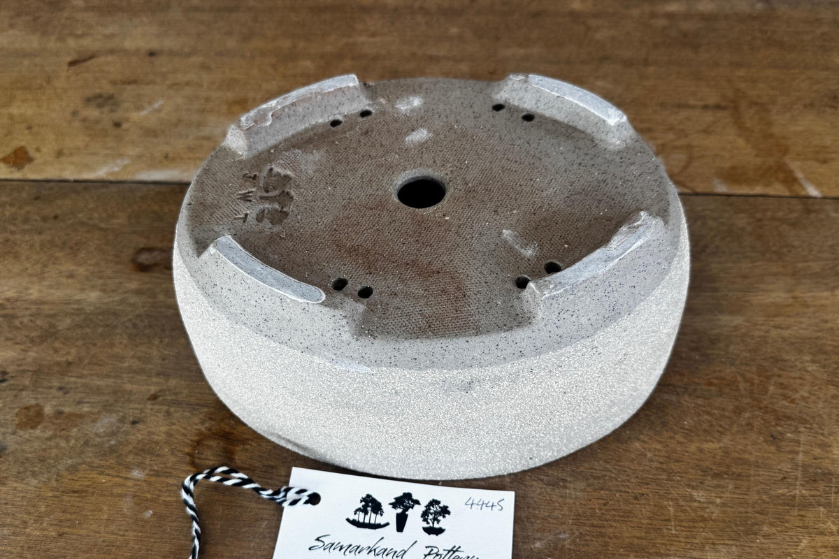 Oval 22cm Stoneware Smooth Finish Unglazed Bonsai Pot