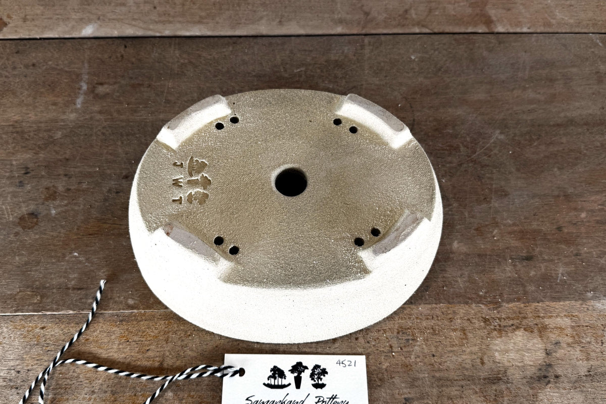 Oval 22.5cm Stoneware Smooth Finish Unglazed Bonsai Pot